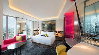 吉隆坡 W 酒店(W Kuala Lumpur Hotel)宏伟特大床房基础图库0